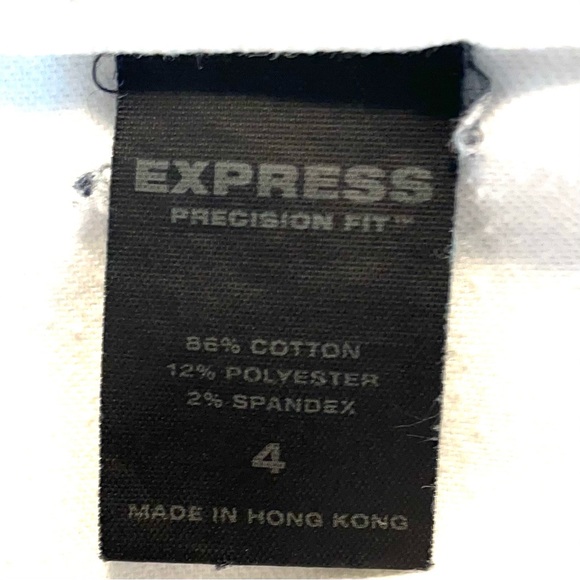 Express white denim jeans, size 4 - Picture 11 of 13